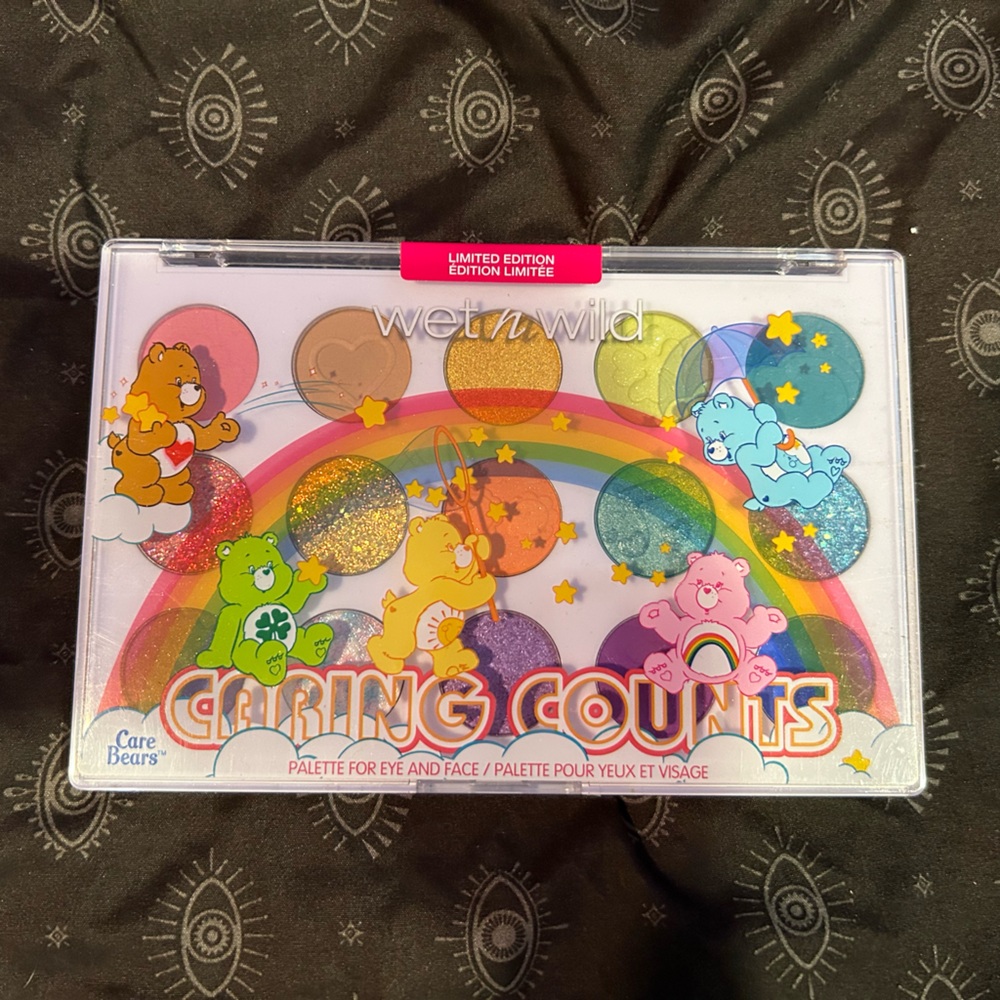 Care bears makeup palette